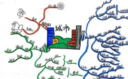 城市变化思维导图，如何绘制城市变迁脉络？