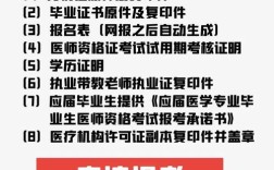 16年临床执业医师证报名条件
