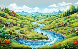 趣味速写风景