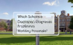 哪些学校支持在职攻读博士学位？