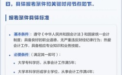 中级报名条件2025