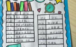 暑假计划思维导图，怎么画才高效实用？