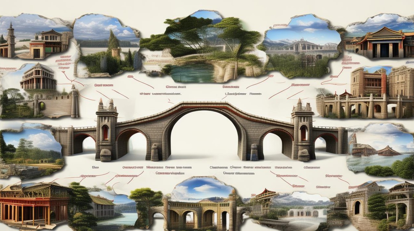中国石拱桥思维导图，如何高效梳理核心知识点与结构？-图1