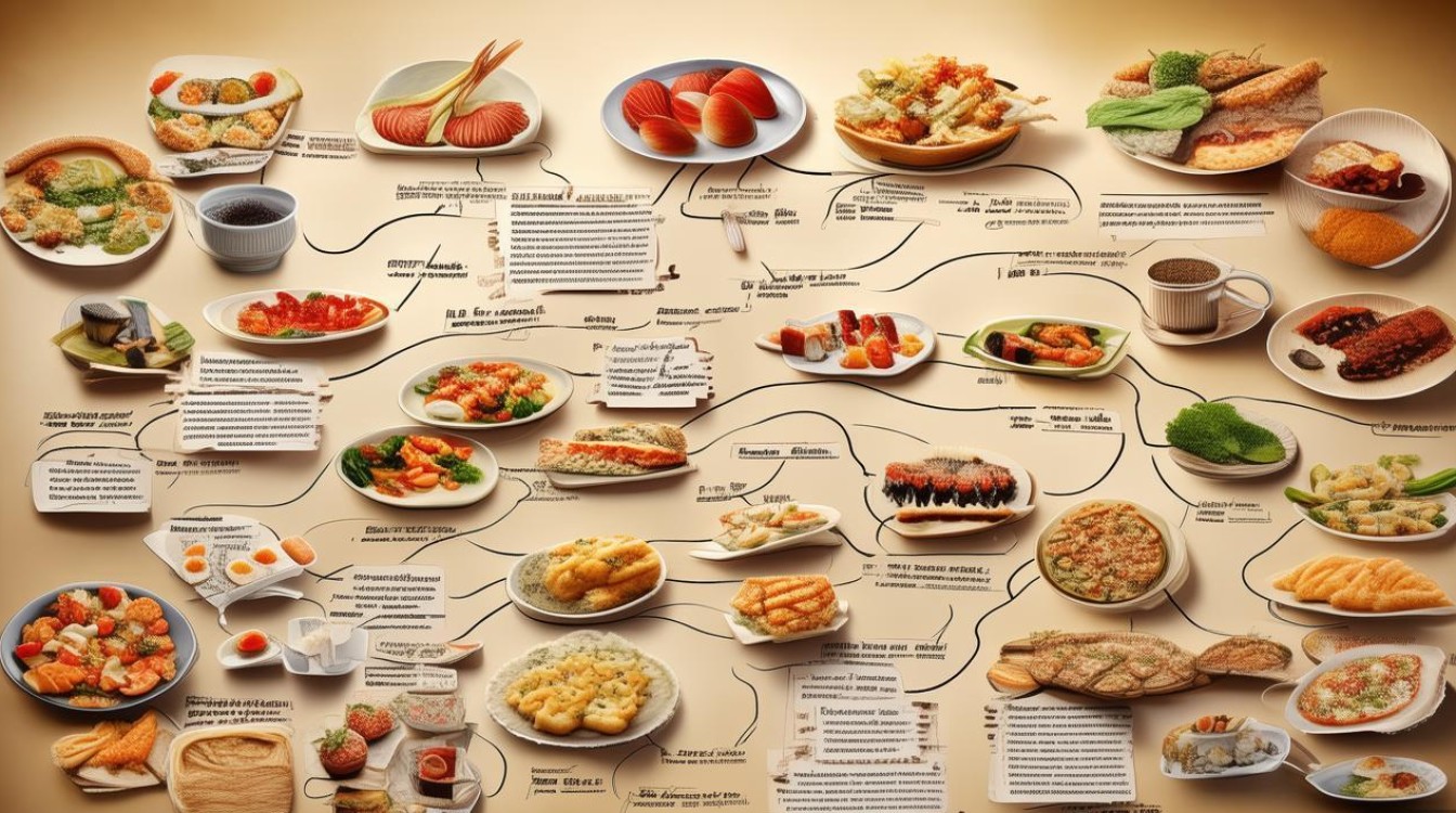 美食思维导图怎么画？新手必看攻略有哪些？-图1