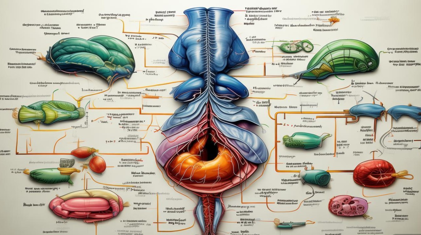 生物消化系统思维导图，如何高效构建与记忆核心知识点？-图1