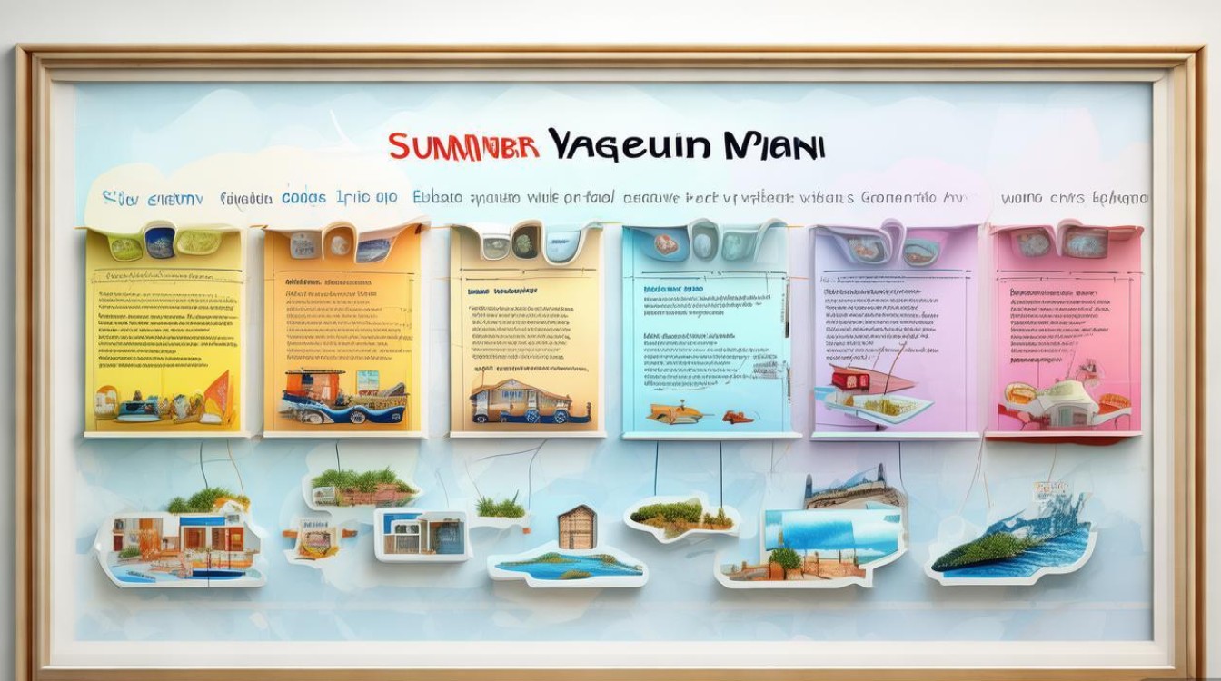 暑假生活计划思维导图,怎么画才能让假期过得充实又高效?-图1 暑假生活计划思维导图,怎么画才能让假期过得充实又高效?-图1