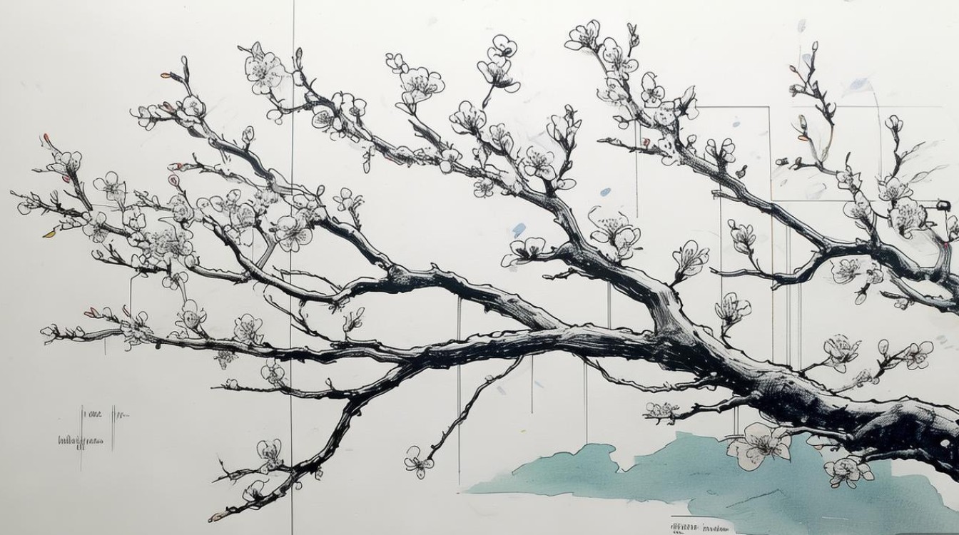 梅花魂思维导图怎么画？核心主题与分支逻辑怎么设计？-图1