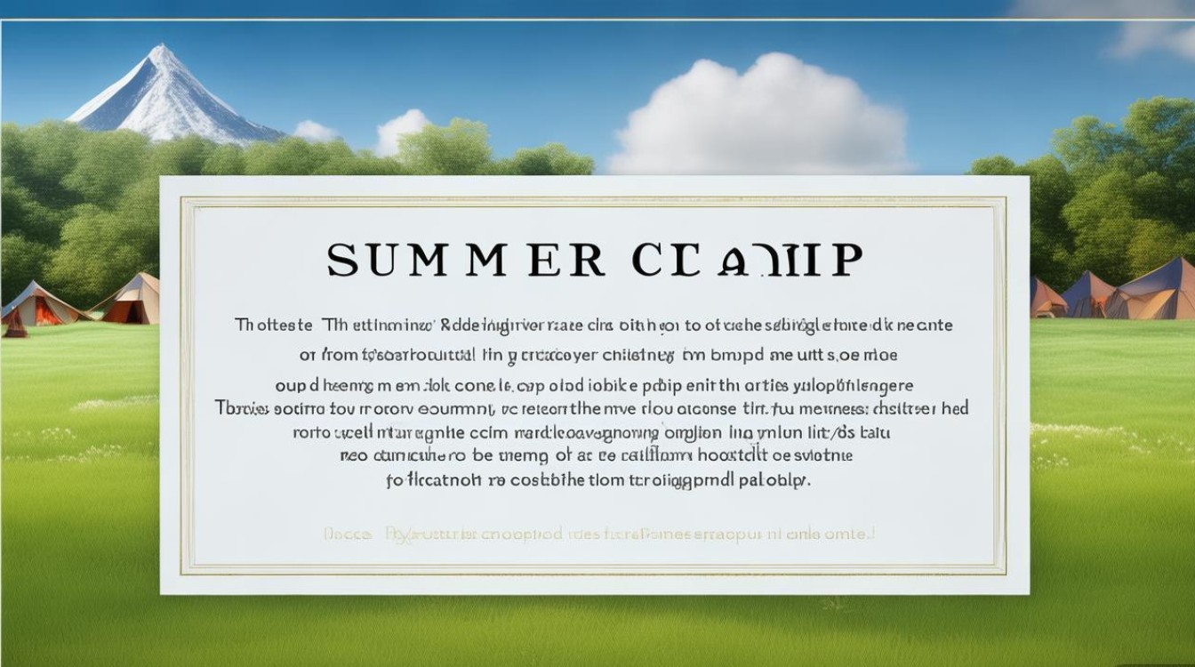 2025夏令营报名条件有哪些?最新要求速看!-图1 2025夏令营报名条件有哪些?最新要求速看!-图1
