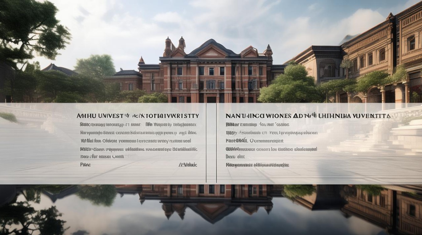 2025安大南师大怎么选?最新学科实力对比来了!-图1 2025安大南师大怎么选?最新学科实力对比来了!-图1