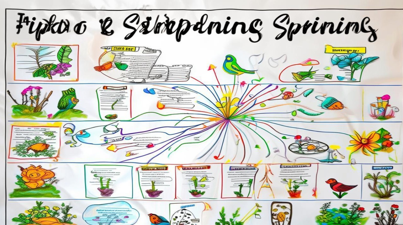 二年级思维导图找春天，最新活动如何高效开展？-图1