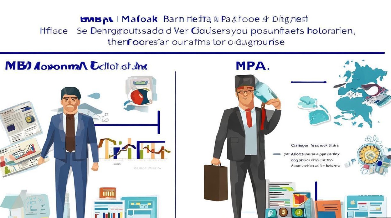 2025年MBA/MPA哪个好读？就业前景与难度对比！-图1