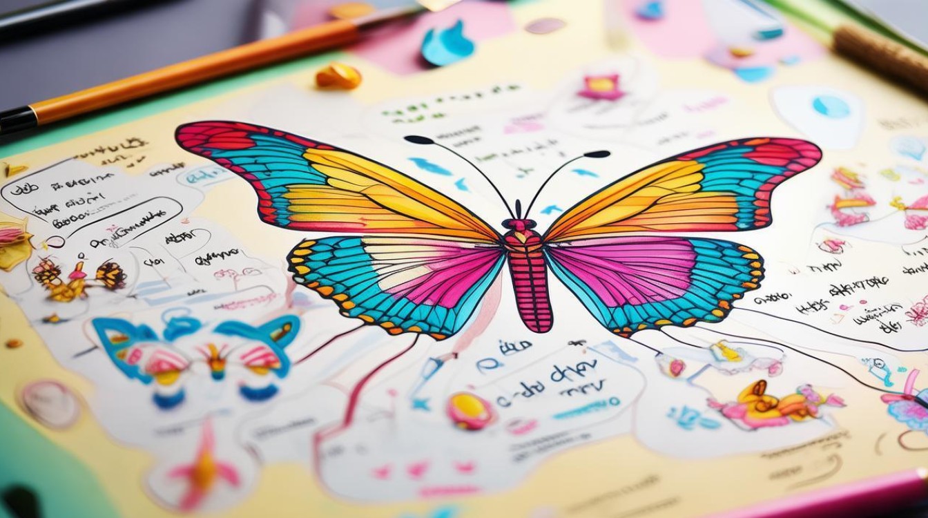 儿童学思维导图,蝴蝶主题如何更高效?-图1 儿童学思维导图,蝴蝶主题如何更高效?-图1