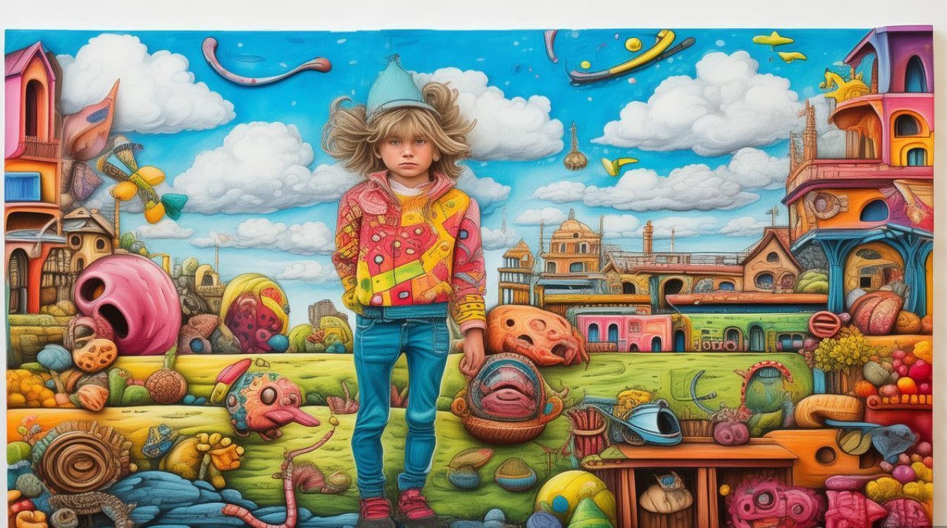 儿童思维画,如何解锁孩子的独特世界?-图1 儿童思维画,如何解锁孩子的独特世界?-图1