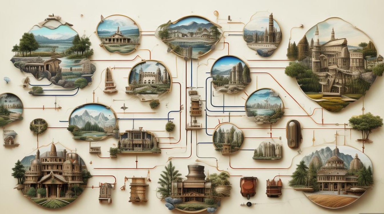 旅游思维导图该怎么画?-图1 旅游思维导图该怎么画?-图1