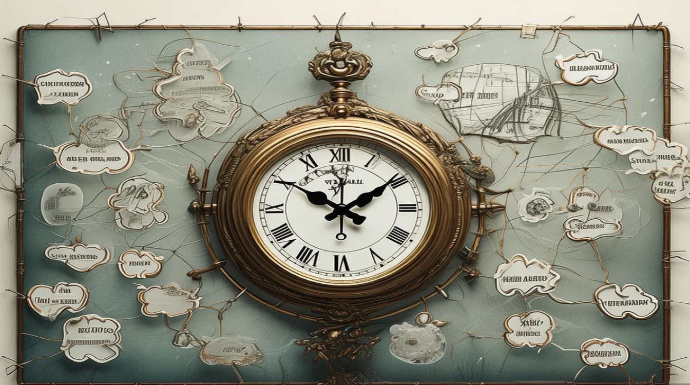 思维导图钟表，如何让时间可视化更高效？-图1