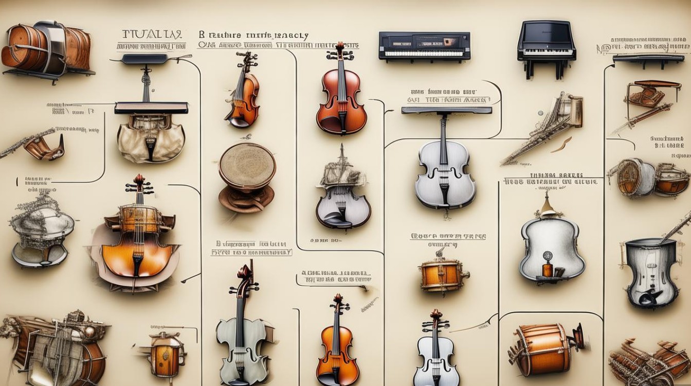 乐器思维导图，核心要点有哪些？-图1