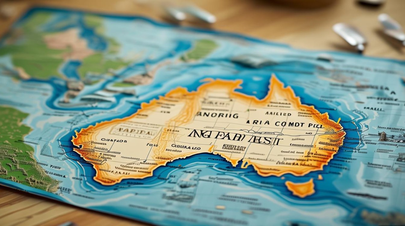 地理澳大利亚思维导图-图1