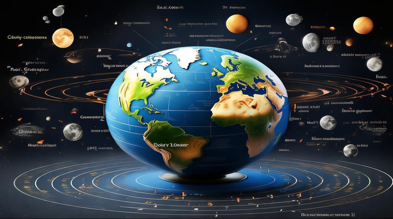 地球运动思维导图，核心规律有哪些？-图1