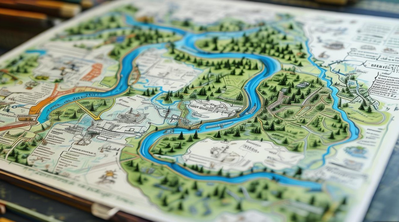 河流开发思维导图，如何平衡生态与效益？-图1