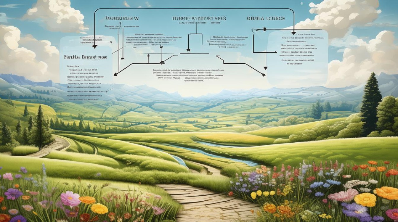 田园风光思维导图图片如何绘制？-图1