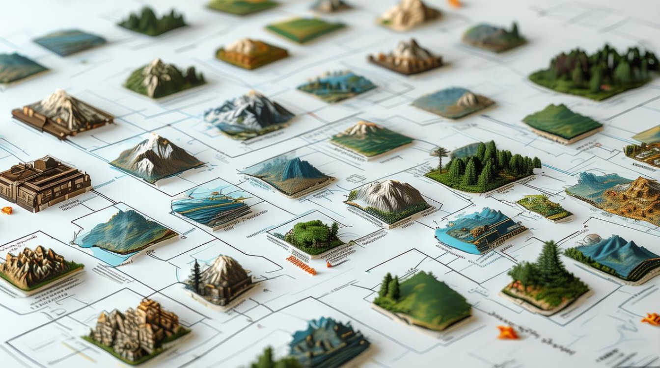 地理主题思维导图如何构建高效知识体系?-图1 地理主题思维导图如何构建高效知识体系?-图1