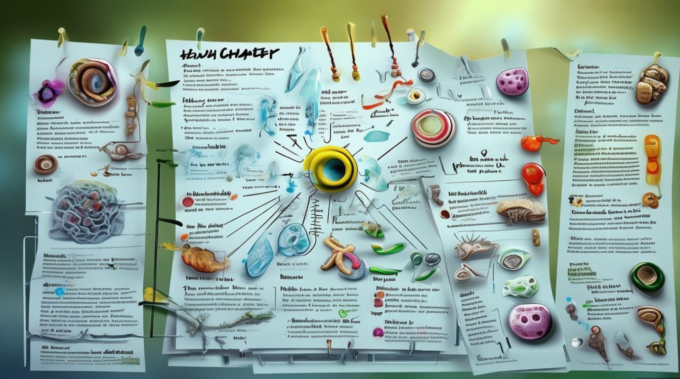 生物第四章思维导图核心考点有哪些？-图1