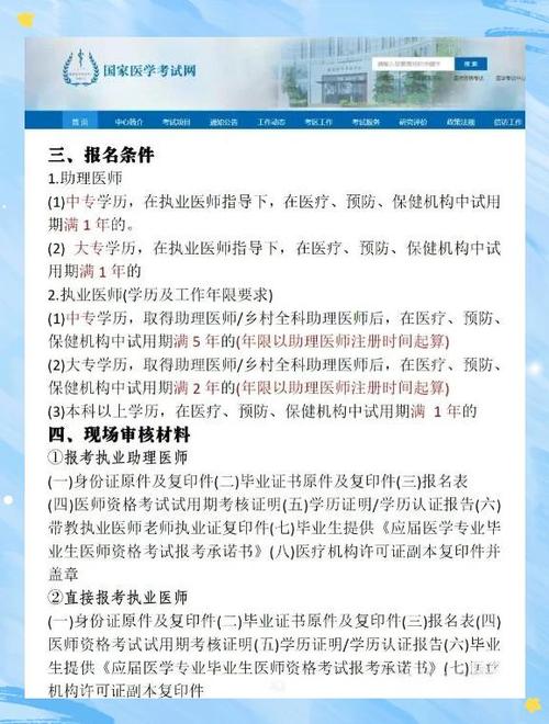 2025中医助理医师报名条件有哪些具体要求？-图2