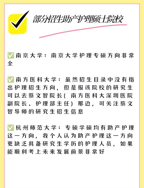 哪些学校开设助产研究生专业？-图2