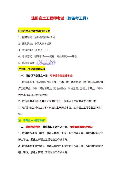 岩土专业课报名条件有哪些具体要求？-图2