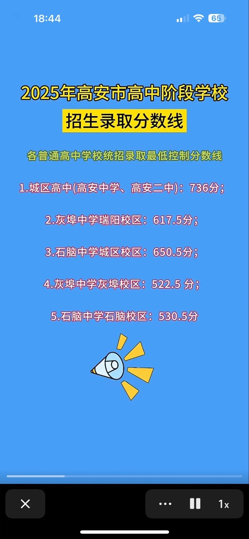 高安中学今年录取人数是多少？-图1