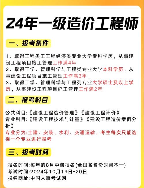 造价师报名条件有哪些具体要求？-图1