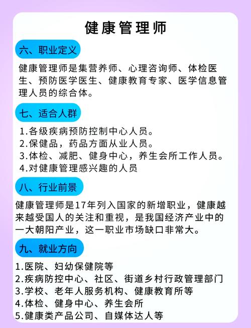 健康管理师报名条件是什么?-图2 健康管理师报名条件是什么?-图2