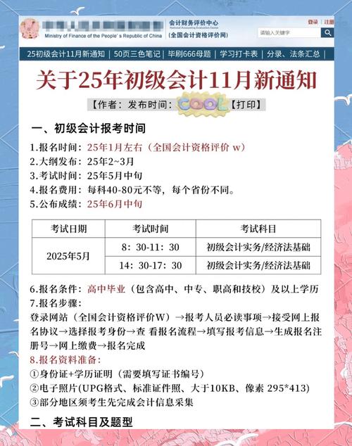 初级会计师考试报名条件有哪些?-图1 初级会计师考试报名条件有哪些?-图1