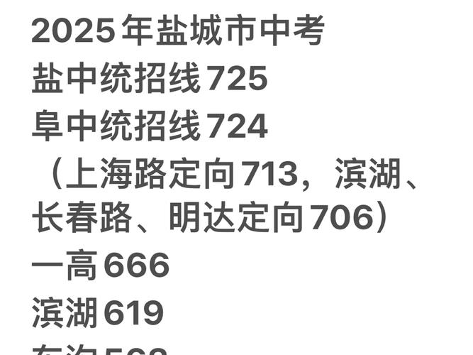 盐城阜宁高中录取线多少-图1