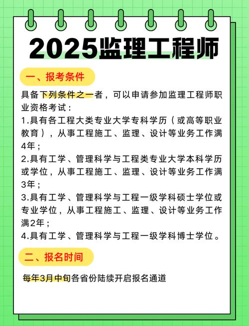 江苏监理工程师考试何时考？报名条件有哪些？-图2