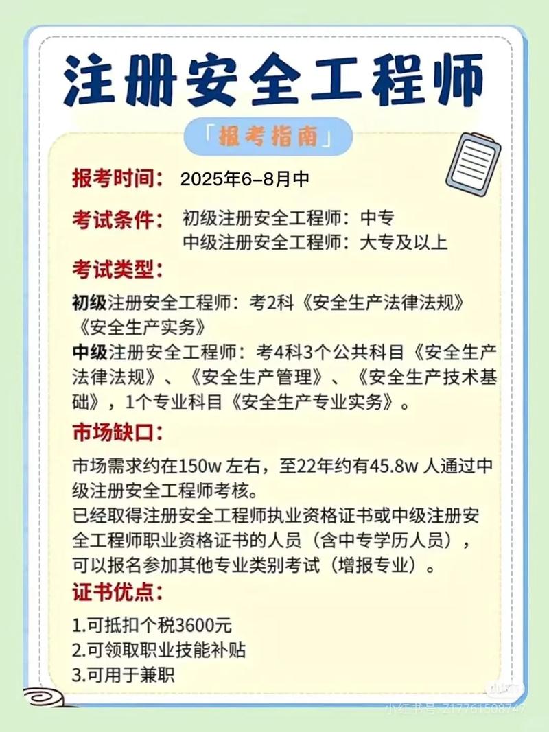 注安工程师报名条件具体有哪些要求？-图1