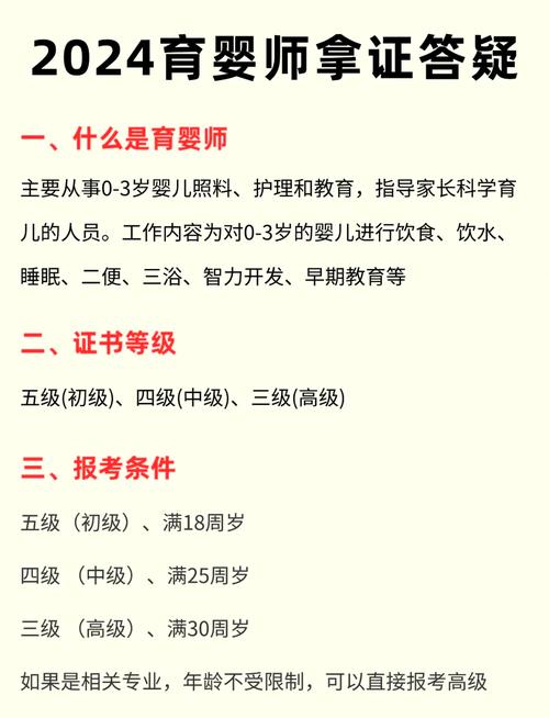 甘肃育婴师报名条件有哪些？-图1