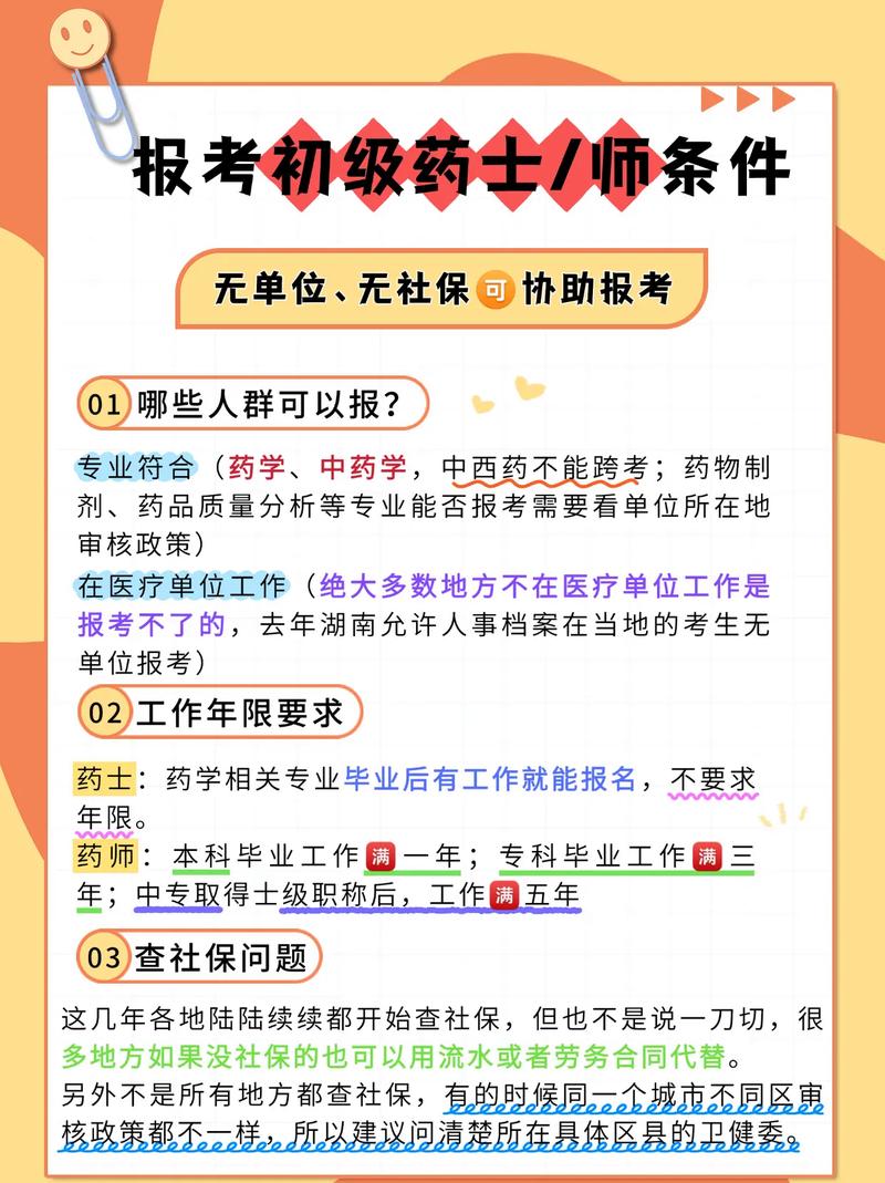 2025初级药师考试报名条件有哪些?-图2 2025初级药师考试报名条件有哪些?-图2