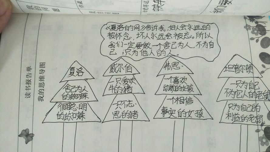 思维导图夏洛的网-图1 思维导图夏洛的网-图1
