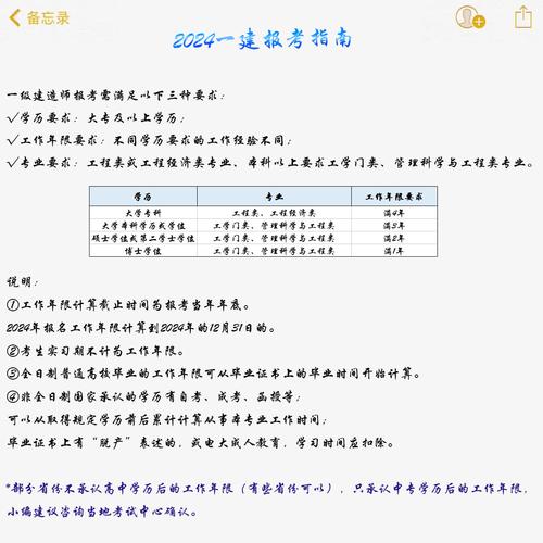 辽宁省一建报名条件有哪些具体要求？-图1