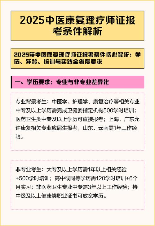 2025年康复师报名条件有哪些具体要求？-图2