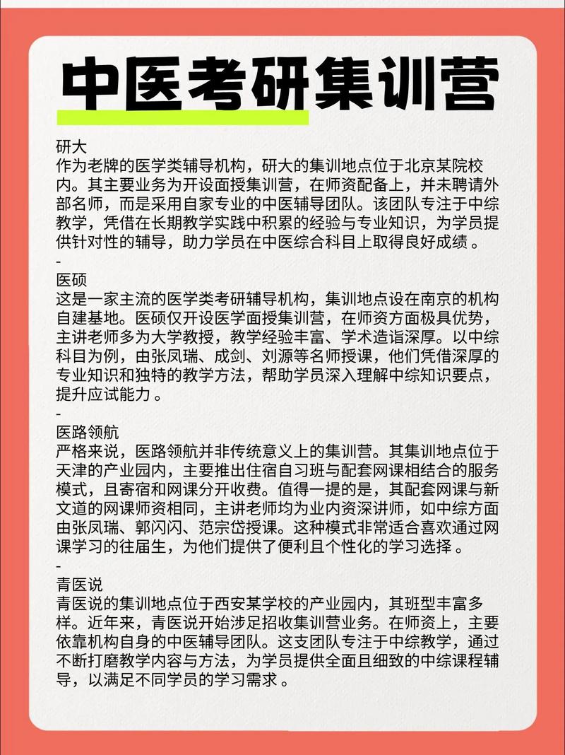 中医考研教辅机构怎么选？-图2