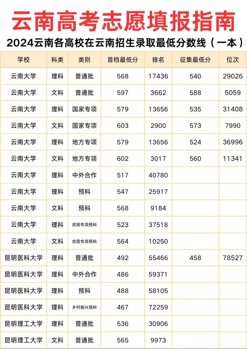 云南今年一本线多少?-图2 云南今年一本线多少?-图2