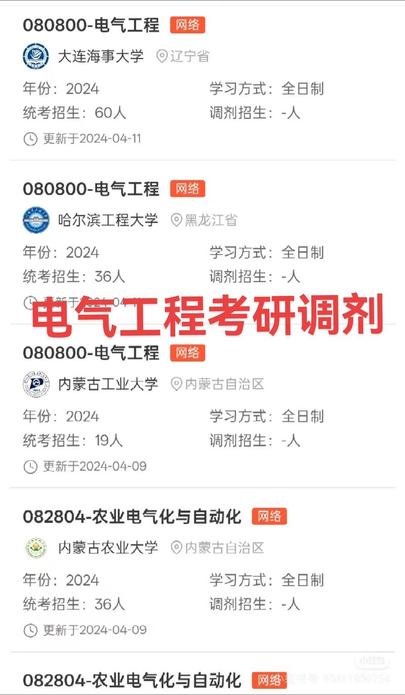 电气调剂有哪些可选学校？-图2