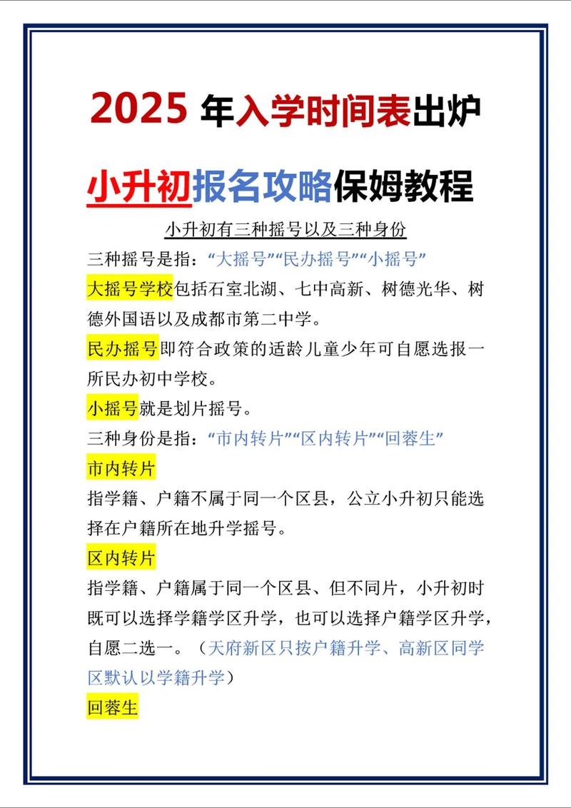 青岛2025小学报名条件有哪些具体要求？-图2