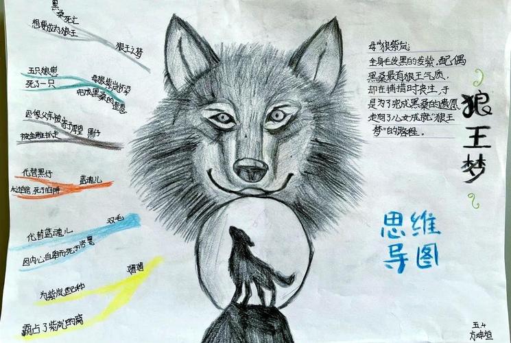 有关狼王梦的思维导图-图2