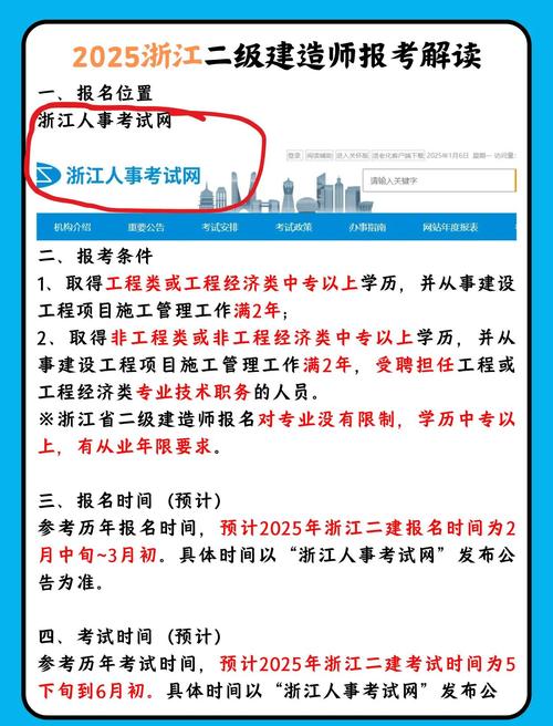 浙江二建报名条件有哪些具体要求？-图3